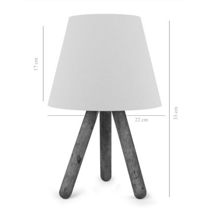 Tafel Lamp AYD 1xE27/60W/230V beige