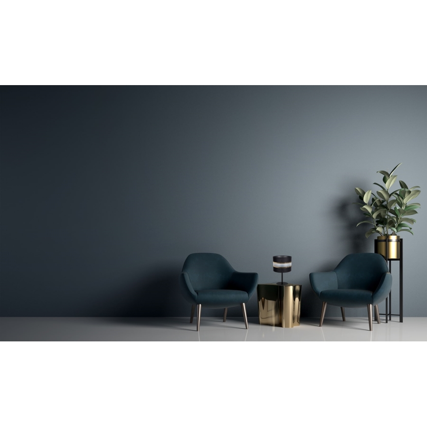 Tafel Lamp CORAL 1xE27/60W/230V zwart