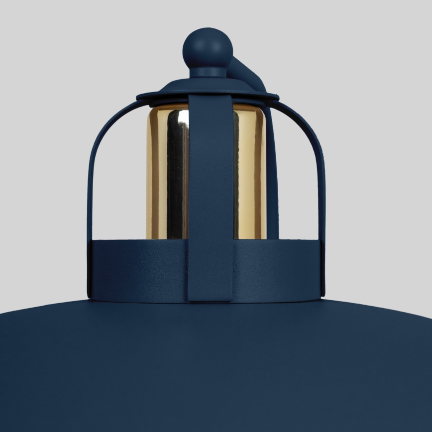 Tafel Lamp FELIX 1xE27/60W/230V blauw