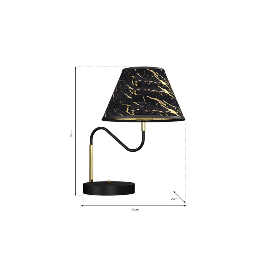 Tafel Lamp HERMES 1xE27/60W/230V