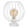 Tafel Lamp MERCURE 1xE27/60W/230V wit