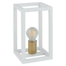 Tafel Lamp VIGO 1xE27/60W/230V wit/goud