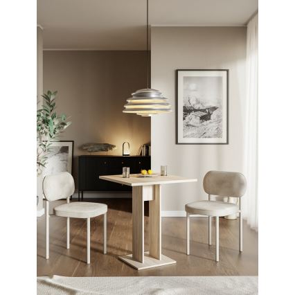 Tafel STRAPO 68x68 cm Sonoma eiken