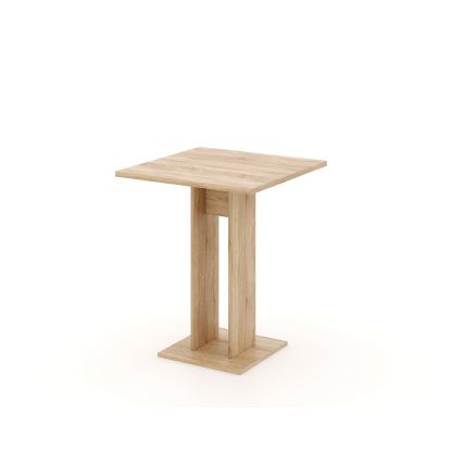 Tafel STRAPO 68x68 cm Sonoma eiken