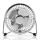 Tafel Ventilator 3W/USB 10 cm Glimmend Chroom