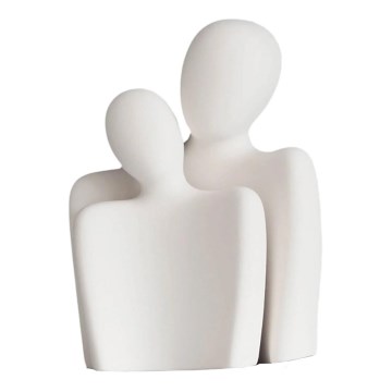 Tafeldecoratie 20x5,5x14,5 cm wit