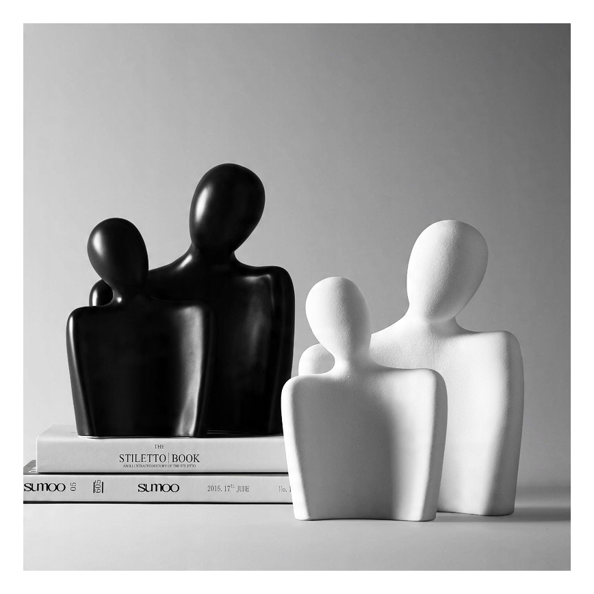 Tafeldecoratie 20x5,5x14,5 cm wit