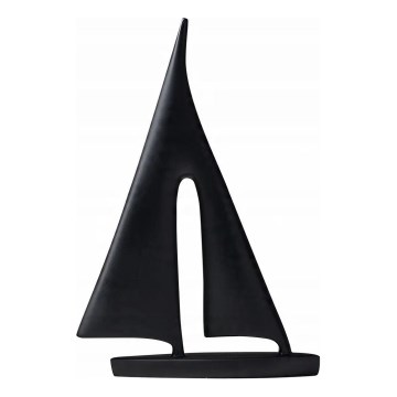 Tafeldecoratie 21 cm, hars, zwart