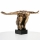 Tafeldecoratie 25 x 41 x 20 cm, hars met gouden patina