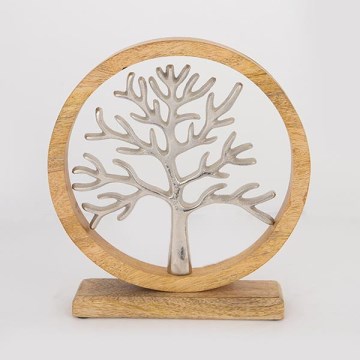 Tafeldecoratie boom 28x5x31 cm