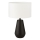 Tafellamp 1xE14/25W/230V zwart