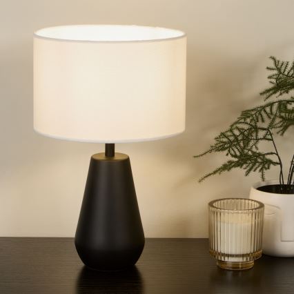 Tafellamp 1xE14/25W/230V zwart