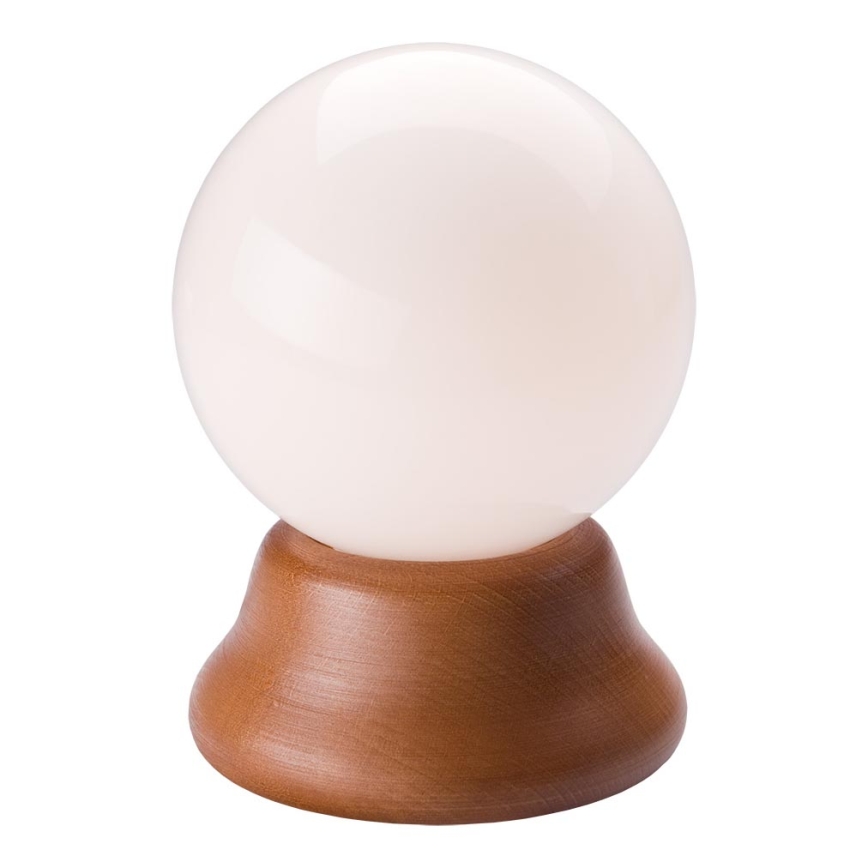 Tafellamp 1xE14/40W/230V beuk