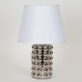 Tafellamp 1xE14/40W/230V wit/glanzend chroom