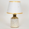Tafellamp 1xE14/40W/230V wit/goud