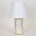 Tafellamp 1xE14/40W/230V wit/goud