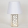 Tafellamp 1xE14/40W/230V wit/goud