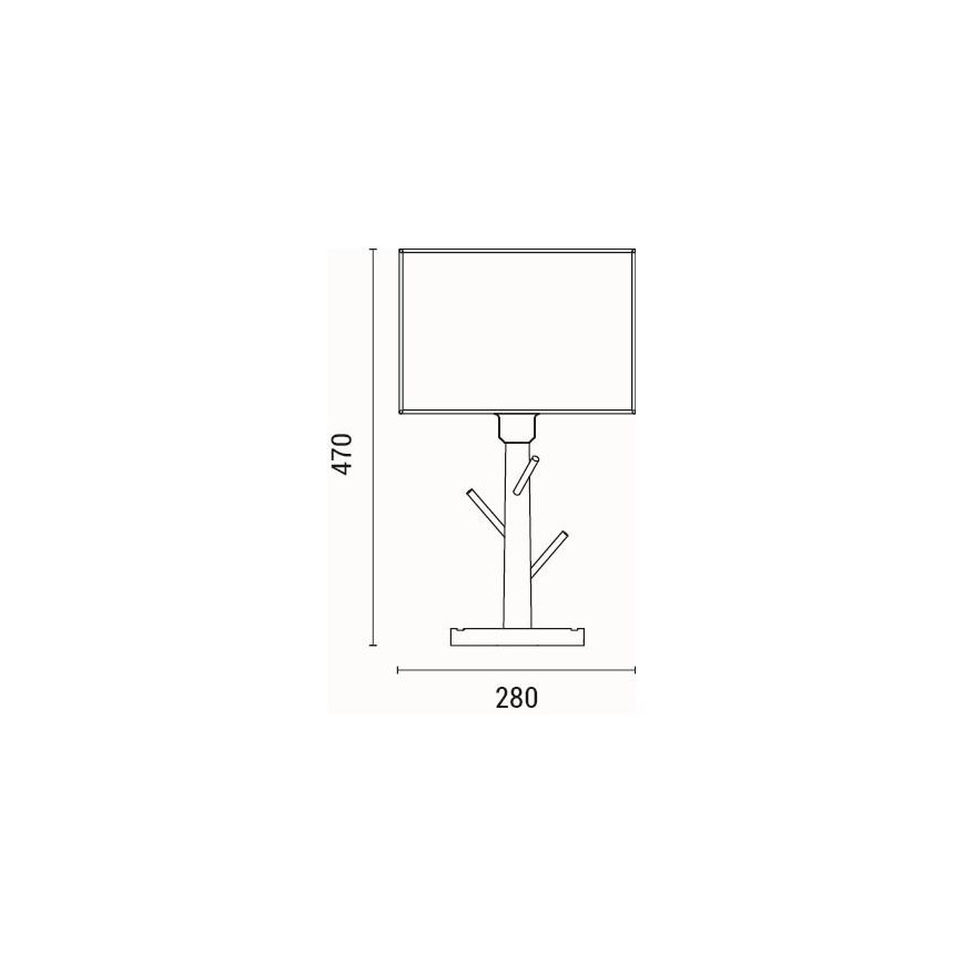 Tafellamp 1xE27/40W/230V