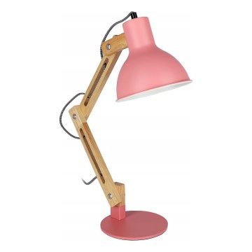 Tafellamp 1xE27/40W/230V roze