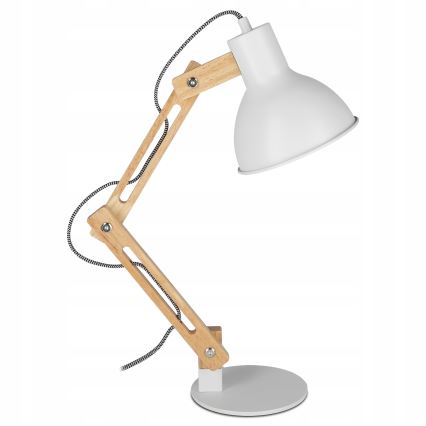 Tafellamp 1xE27/40W/230V wit