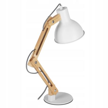 Tafellamp 1xE27/40W/230V wit
