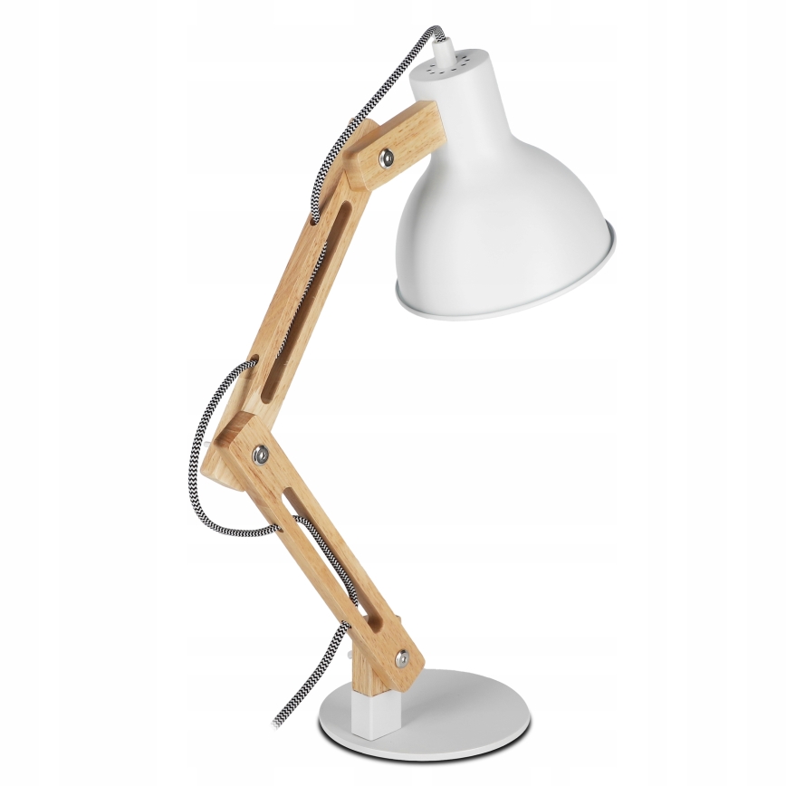Tafellamp 1xE27/40W/230V wit