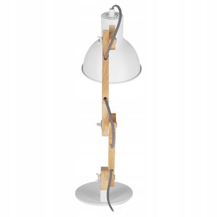 Tafellamp 1xE27/40W/230V wit