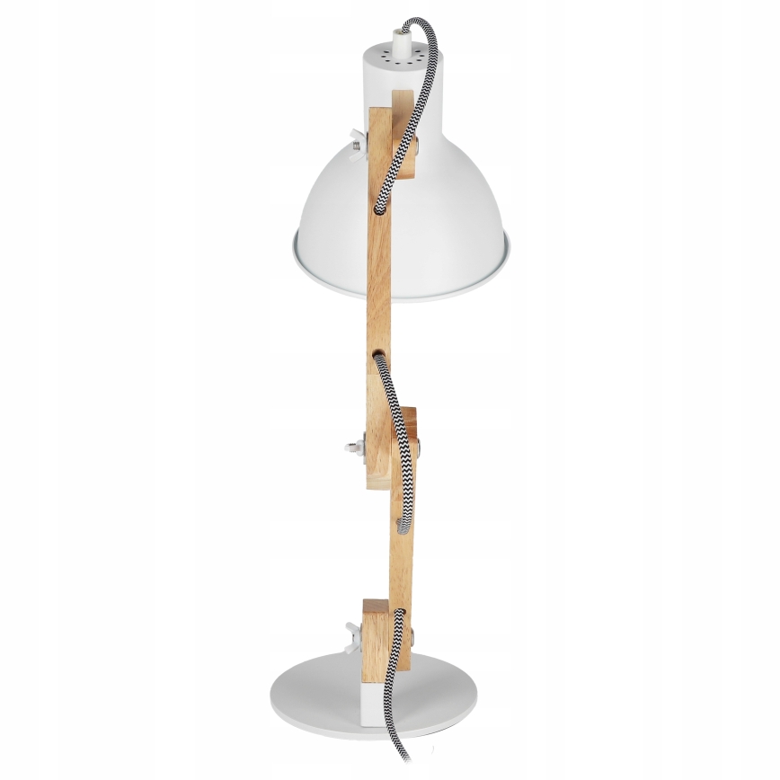 Tafellamp 1xE27/40W/230V wit