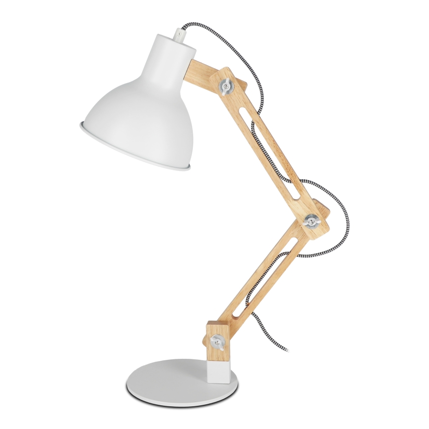 Tafellamp 1xE27/40W/230V wit