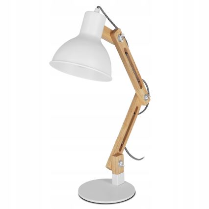 Tafellamp 1xE27/40W/230V wit