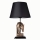 Tafellamp 1xE27/40W/230V zwart/goud