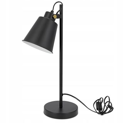 Tafellamp 1xE27/40W/230V zwart
