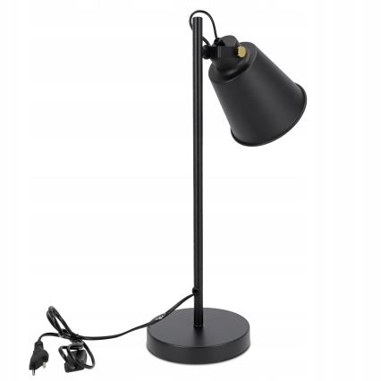 Tafellamp 1xE27/40W/230V zwart