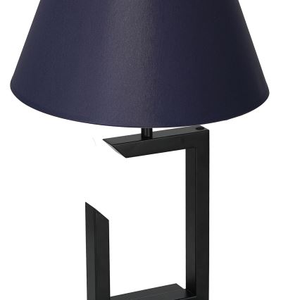 Tafellamp 1xE27/60W/230V 45 cm blauw/goud