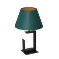 Tafellamp 1xE27/60W/230V 45 cm groen/goud