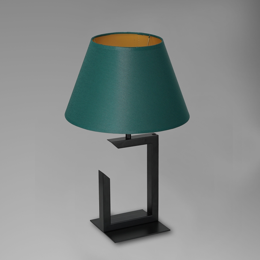 Tafellamp 1xE27/60W/230V 45 cm groen/goud