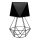 Tafellamp ADAMANT LARGE 1xE27/15W/230V zwart
