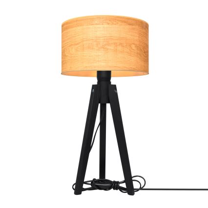 Tafellamp ALBA 1xE27/15W/230V bruin/eiken