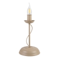 Tafellamp ANTON 1xE14/60W/230V beige