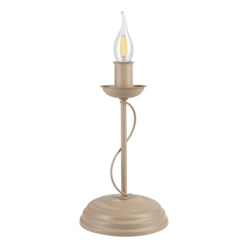Tafellamp ANTON 1xE14/60W/230V beige