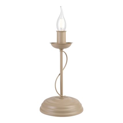 Tafellamp ANTON 1xE14/60W/230V beige
