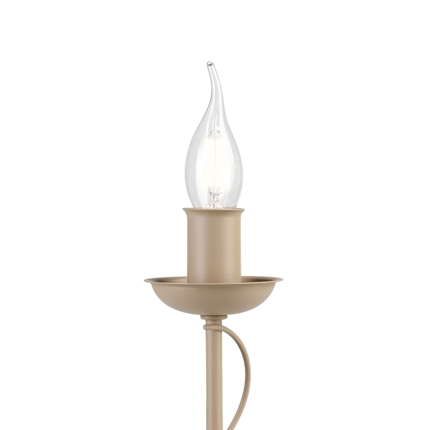 Tafellamp ANTON 1xE14/60W/230V beige