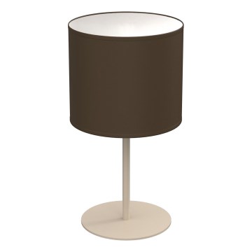 Tafellamp ARDEN 1xE27/15W/230V beige/bruin