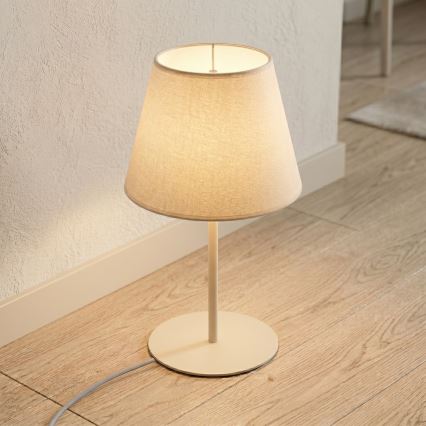 Tafellamp ARDEN 1xE27/15W/230V beige