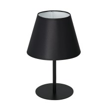 Tafellamp ARDEN 1xE27/60W/230V diameter 20 cm zwart/wit