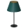Tafellamp ARDEN 1xE27/60W/230V diameter 30 cm groen/gouden