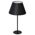 Tafellamp ARDEN 1xE27/60W/230V diameter 30 cm zwart/wit