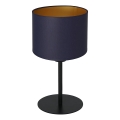 Tafellamp ARDEN 1xE27/60W/230V Ø 18 cm paars/goud