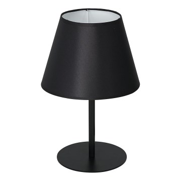 Tafellamp ARDEN 1xE27/60W/230V Ø 20 cm zwart/wit