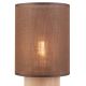 Tafellamp ARI TABLE 1xE27/60W/230V bruin/beuken